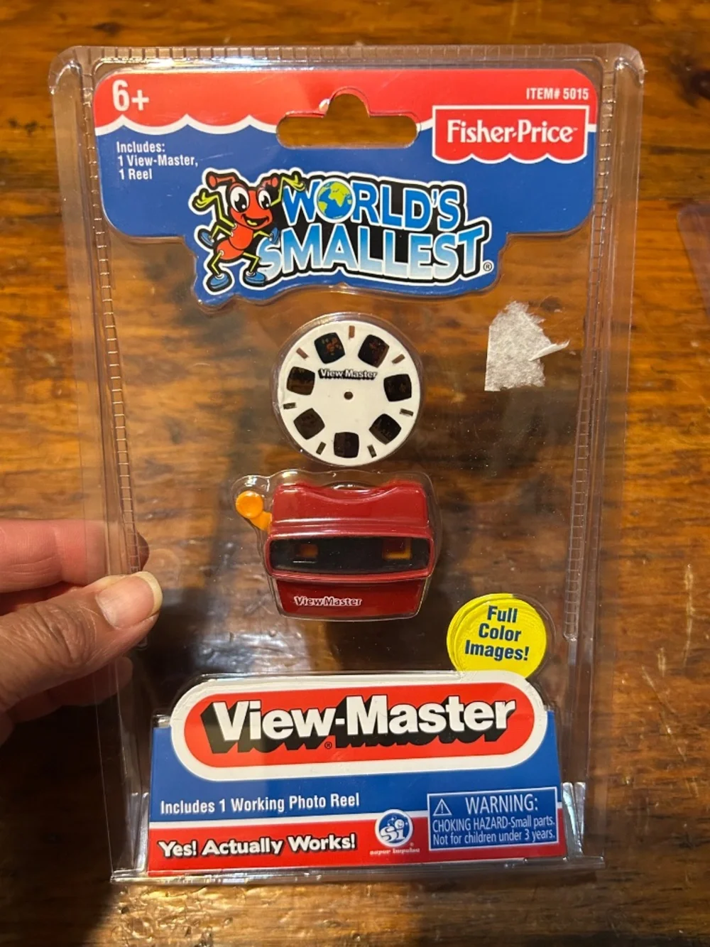 Lot of 3 World’s Smallest toys Spirograph, View Master, Candyland